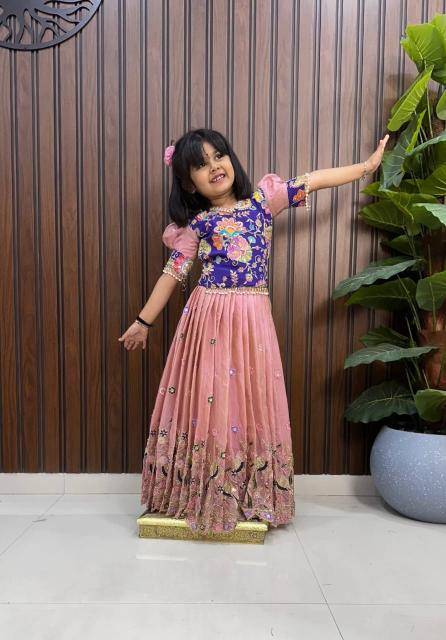 kids lehenga frendy silk Children clothing market in Hyderabad